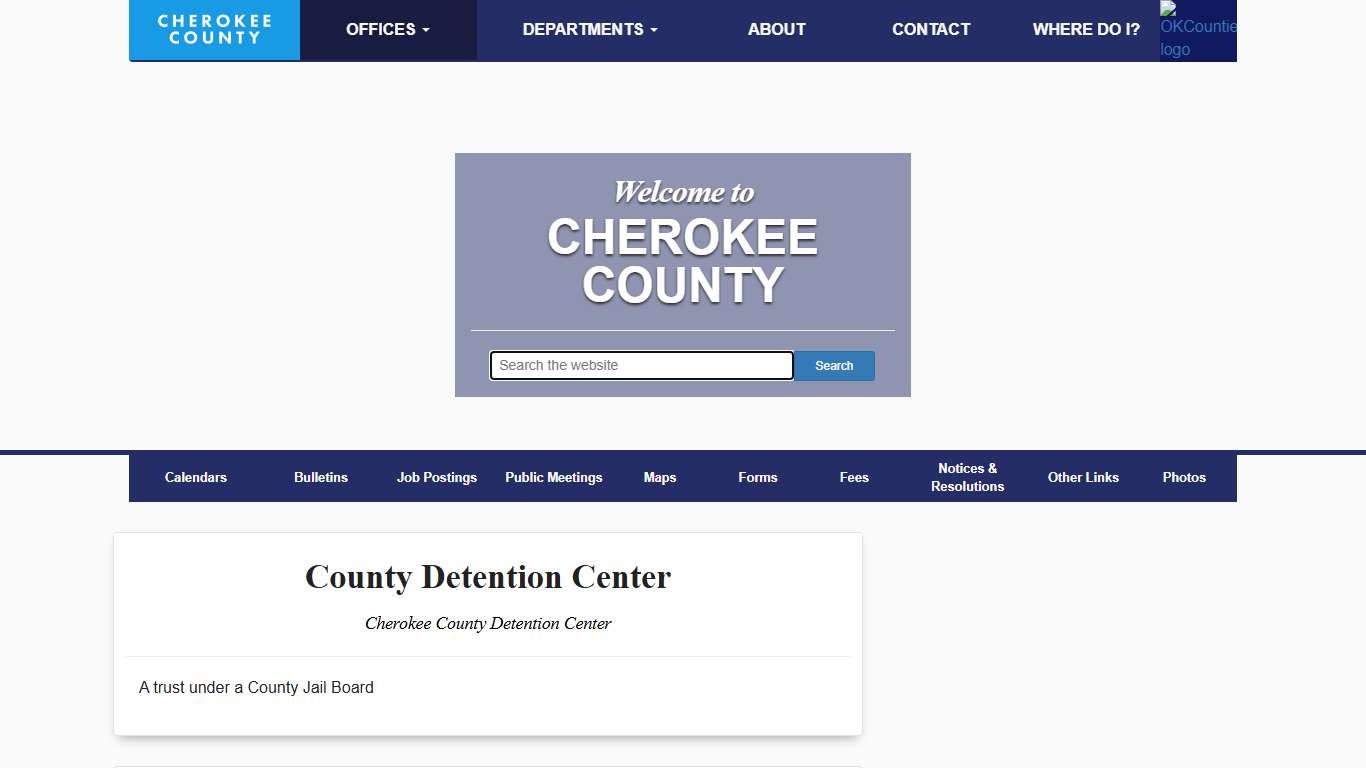 County Detention Center
